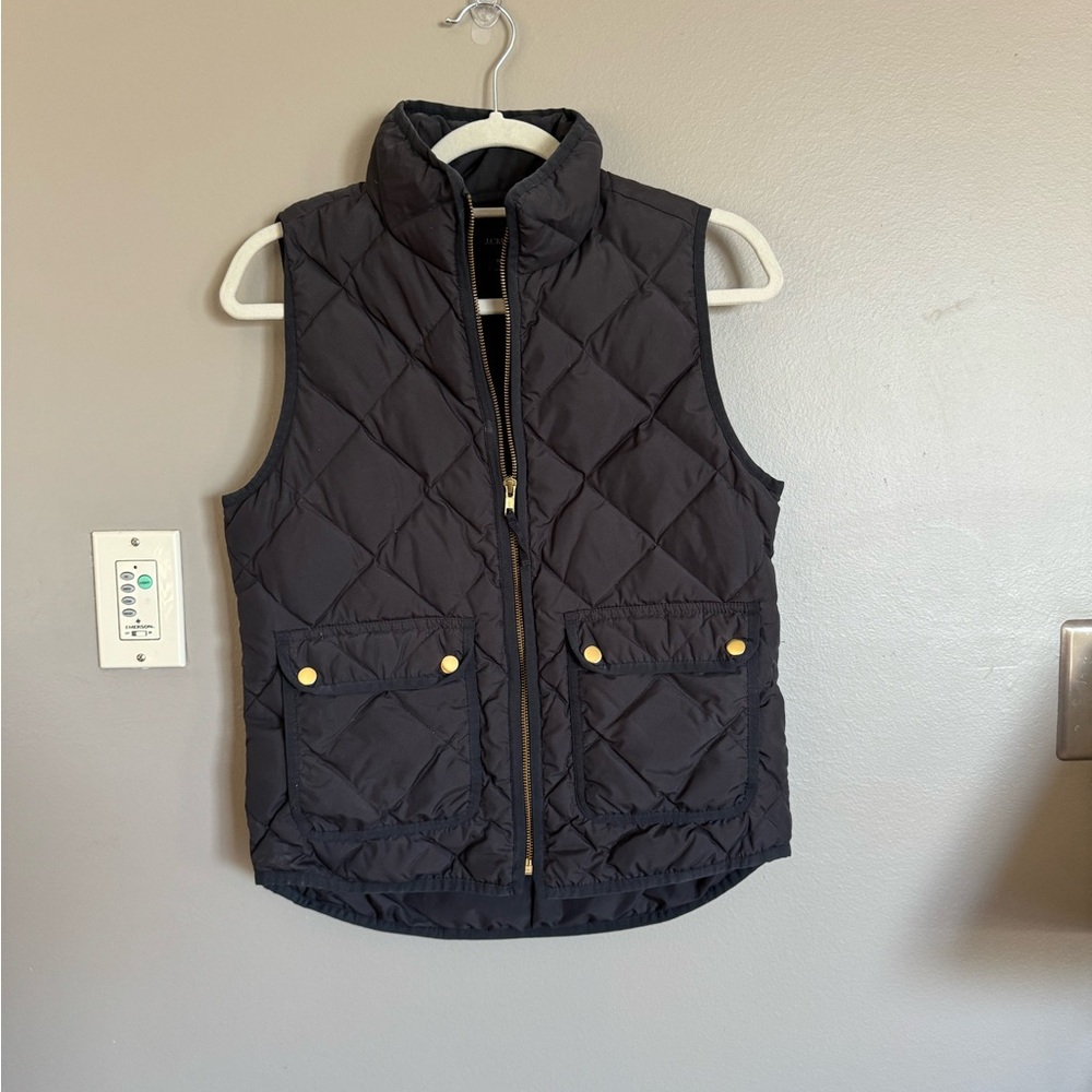 J.Crew Black Vest- SIZE XS